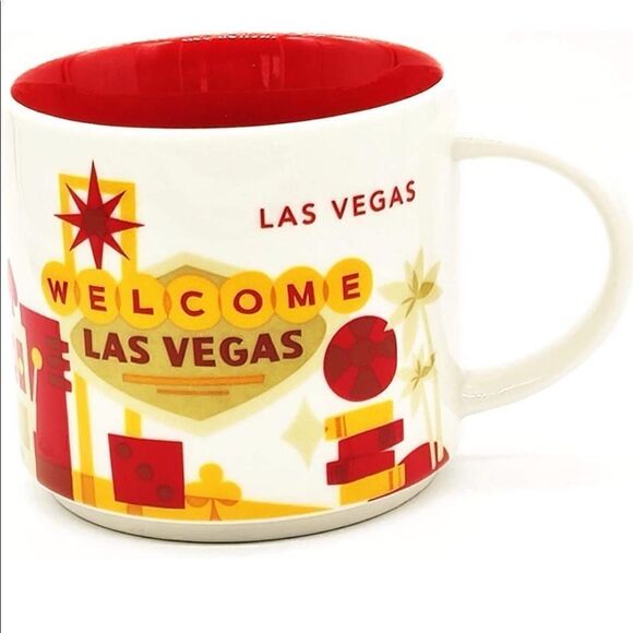 Starbucks Las Vegas Cup Coffee Mug You Are Here Collection NWOB - Picture 1 of 3